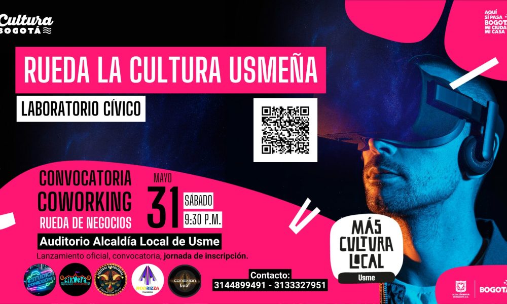 Lanzamiento Coworking Cultural en Usme: Proyecto Rueda la Cultura Usmeña