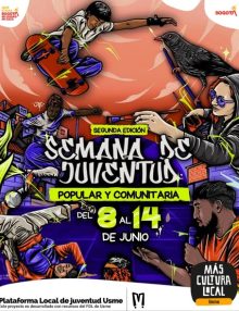 Usme vivirá la segunda edición de la Semana de Juventud Popular y Comunitaria