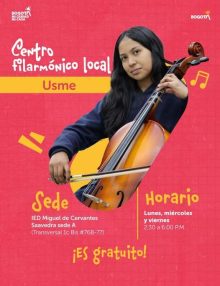 🎻 Centro Filarmónico Local de Usme abre sus puertas a la formación musical gratuita