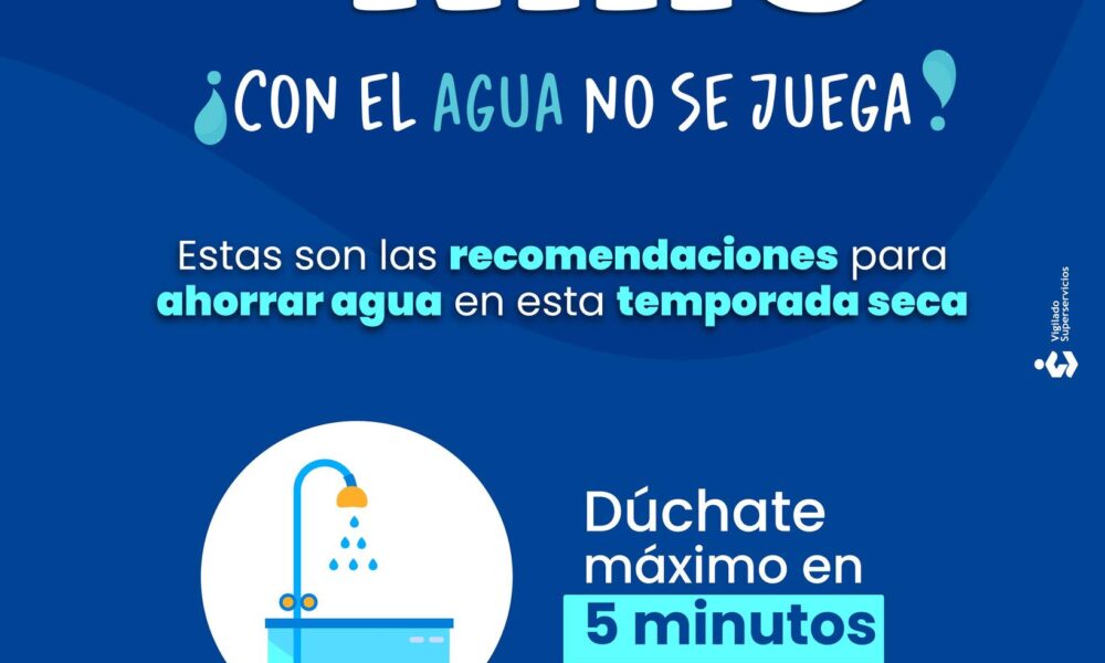 Campaña «Pilas con el Niño»: recomendaciones para ahorrar agua en Usme