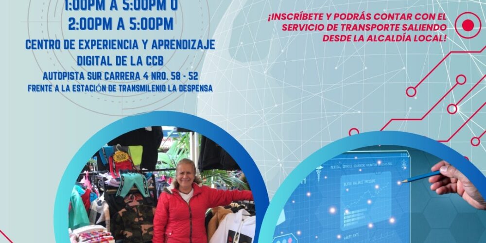 ¡Emprendedores y empresarios de Usme, exploren el Centro de Experiencia y Aprendizaje Digital de la CCB!