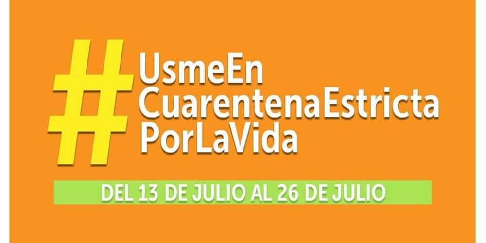 Usme inicia cuarentena estricta