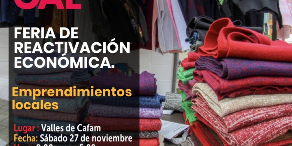 Feria de reactivación económica