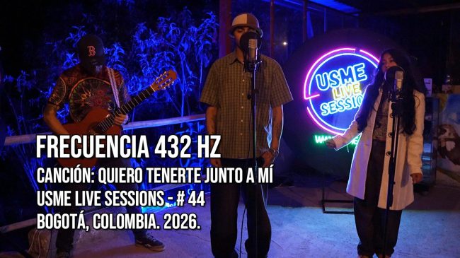Frecuencia 432 Hz en Usme Live Sessions 2026