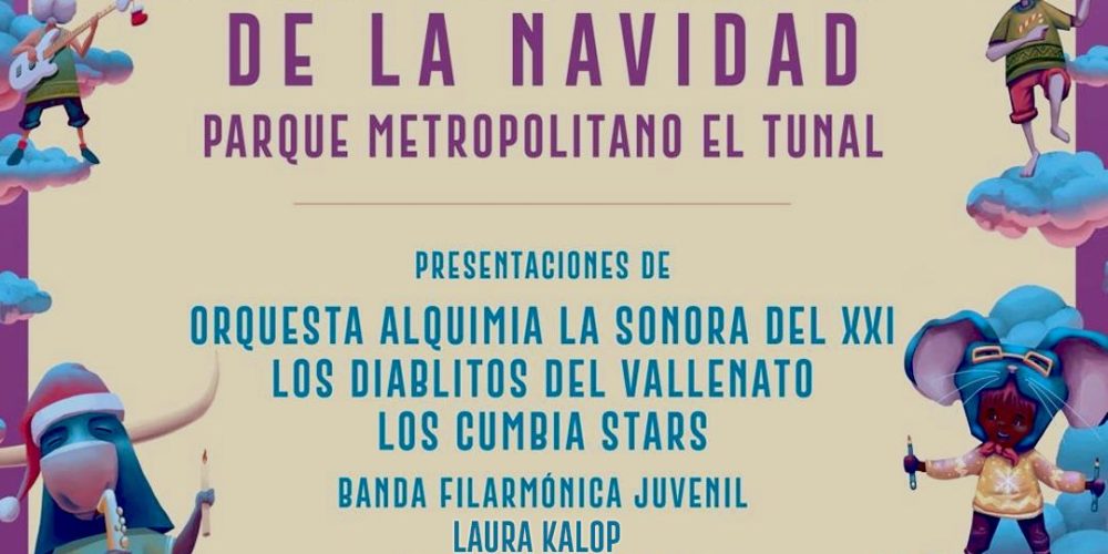 Bogotá enciende la Navidad este 5 de diciembre en el Parque Metropolitano El Tunal