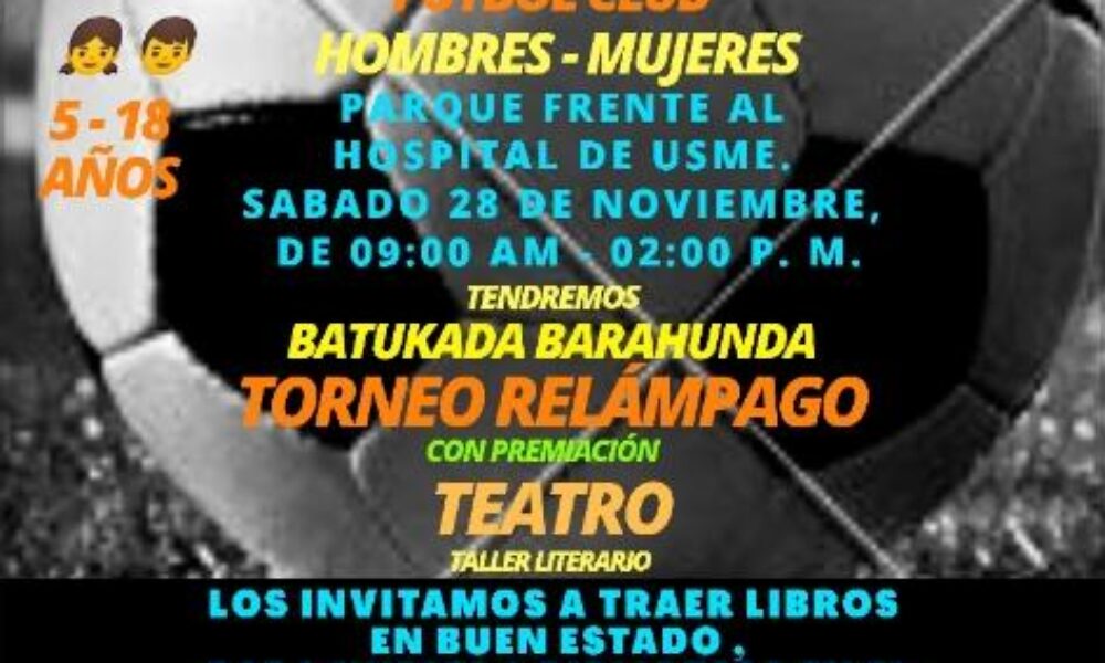 Inauguración escuela de futbol – Usme pueblo