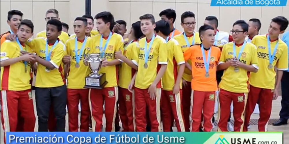 Premiación Copa de Fútbol de Usme