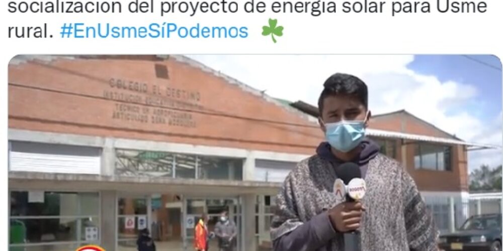 Socialización del Proyecto de Energía Solar para Usme