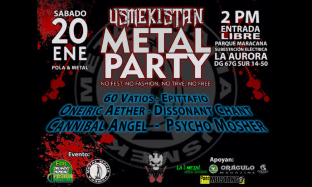 Usmekistan Metal Party 2024: Metal emergente en Usme