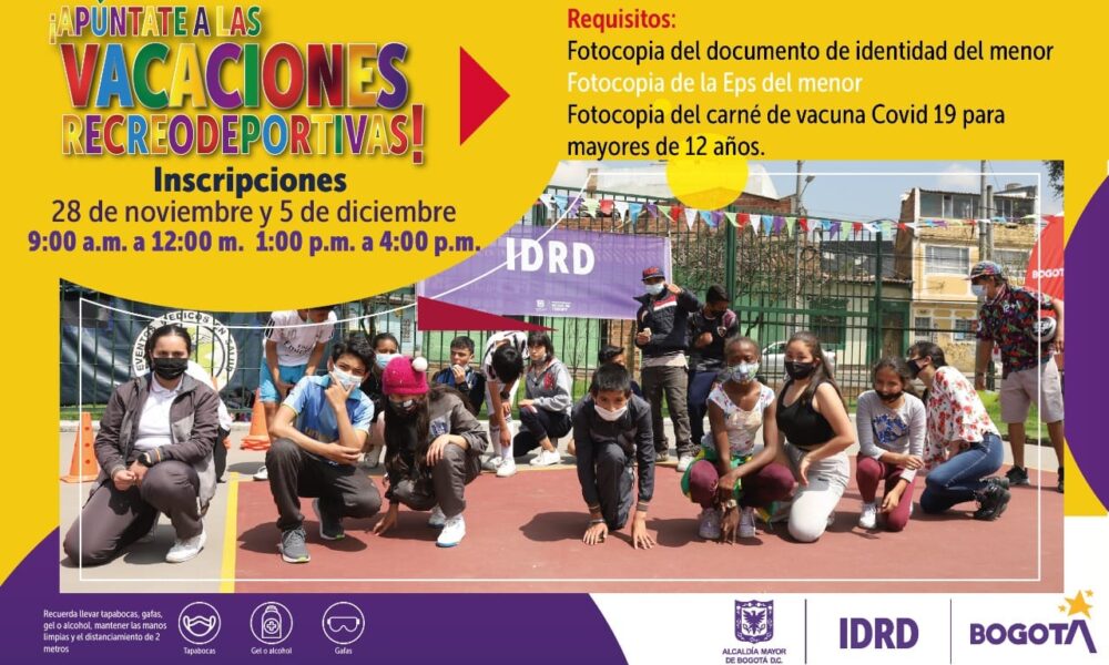 Vacaciones recreo deportivas en Usme