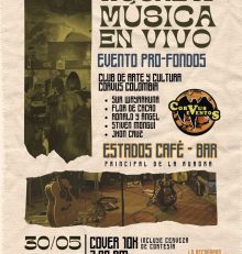 Noche de música en vivo en Usme con Corvus Club 🎸🔥