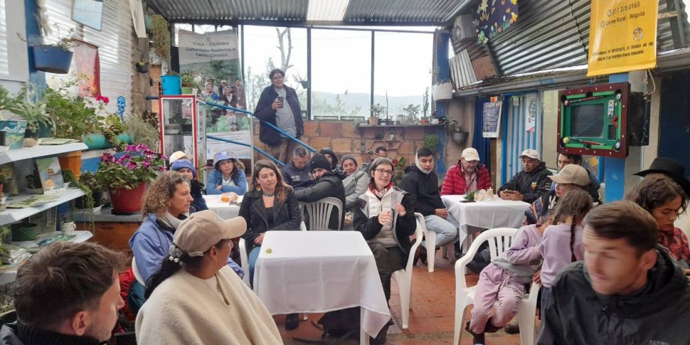 Guardianas del Páramo reciben delegación internacional en Sumapaz