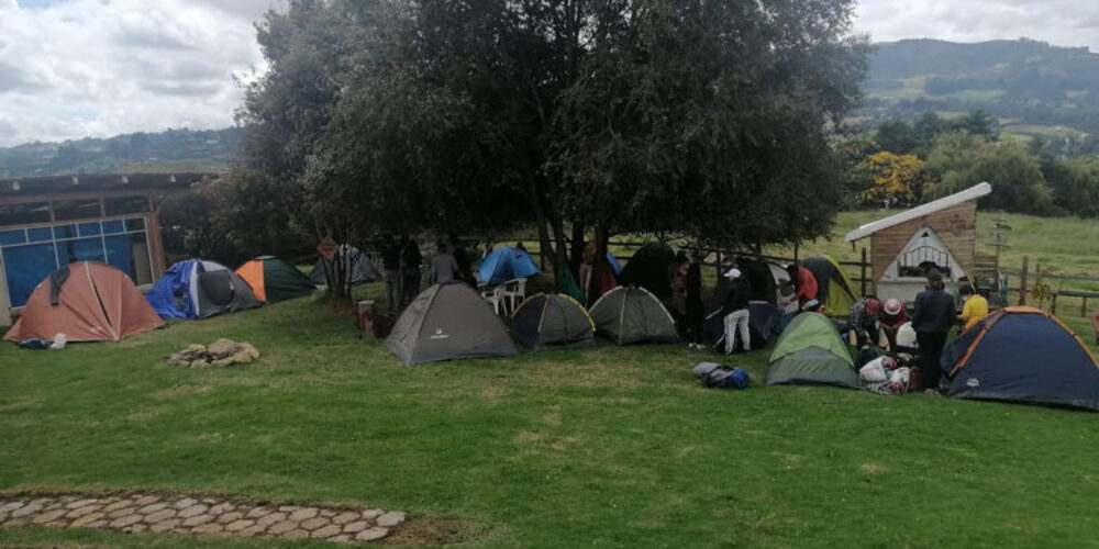 Son del puente en campamento Gaitero en Tabio