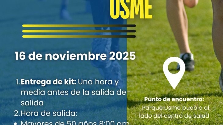 “Carrera Cross Country 10 km Usme” se corre en la ruralidad el 16 de noviembre