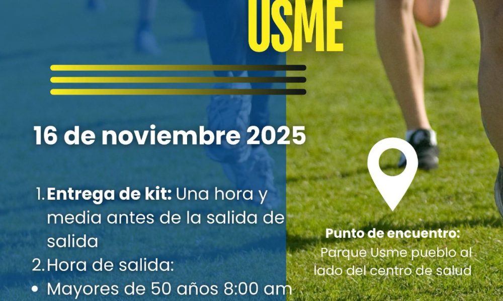 “Carrera Cross Country 10 km Usme” se corre en la ruralidad el 16 de noviembre