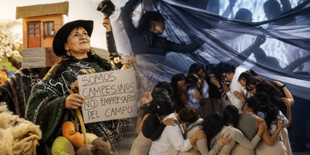 Los campesinos de Usme subieron al escenario. Y contaron su propia historia.