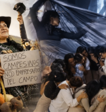 Los campesinos de Usme subieron al escenario. Y contaron su propia historia.
