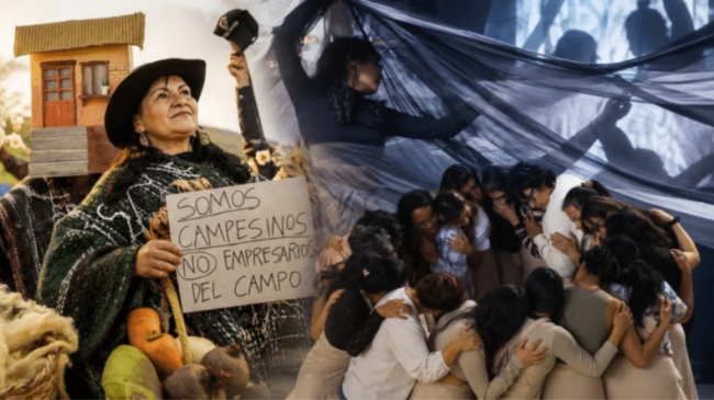 Los campesinos de Usme subieron al escenario. Y contaron su propia historia.