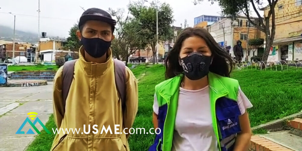 Skaters de Usme realizan colecta para familias de la localidad