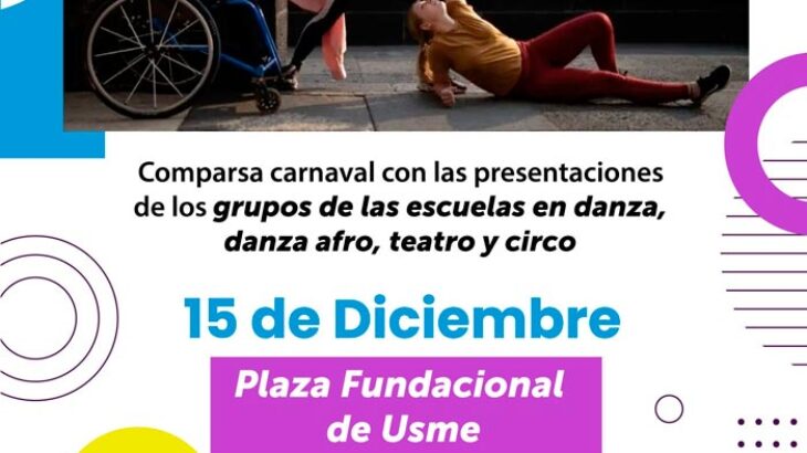 Comparsa Carnaval Escuelas de Danza Afro, Teatro y Circo