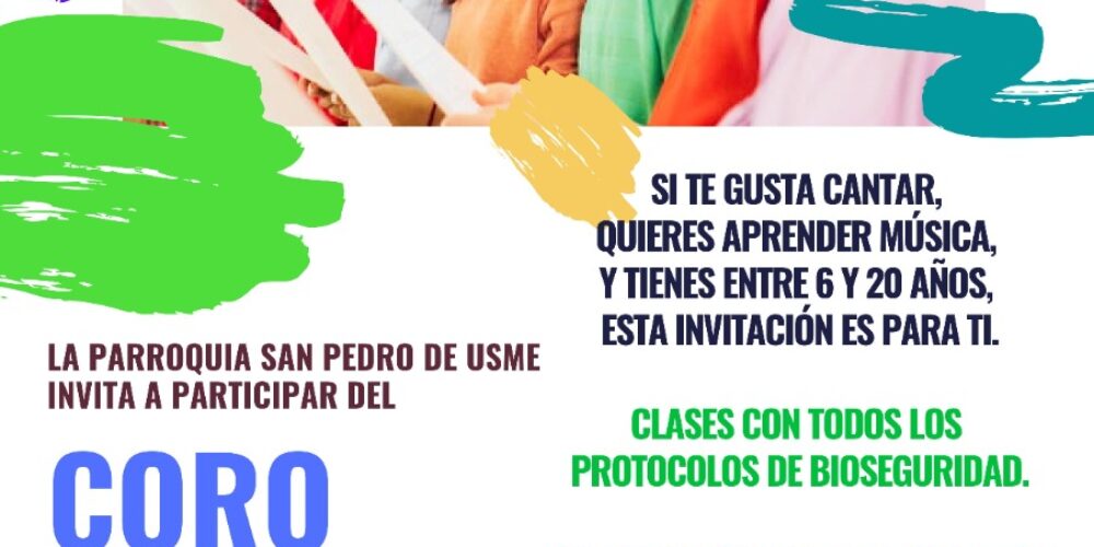 Parroquia San Pedro de Usme abre inscripciones para el coro infantil juvenil