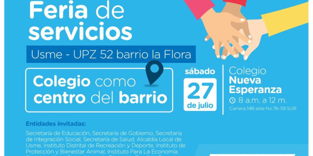 Feria de Servicios Barrio La Flora