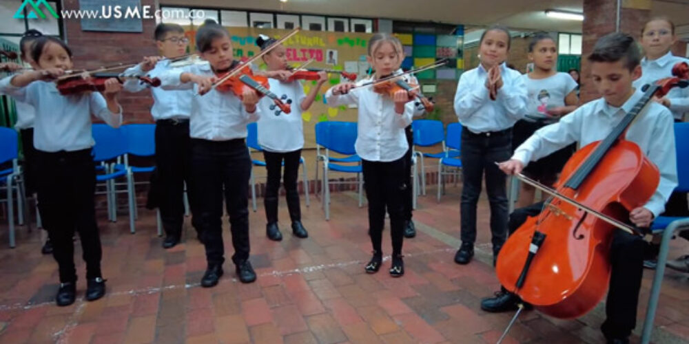 ¿Dónde están los instrumentos de la filarmónica de Usme?