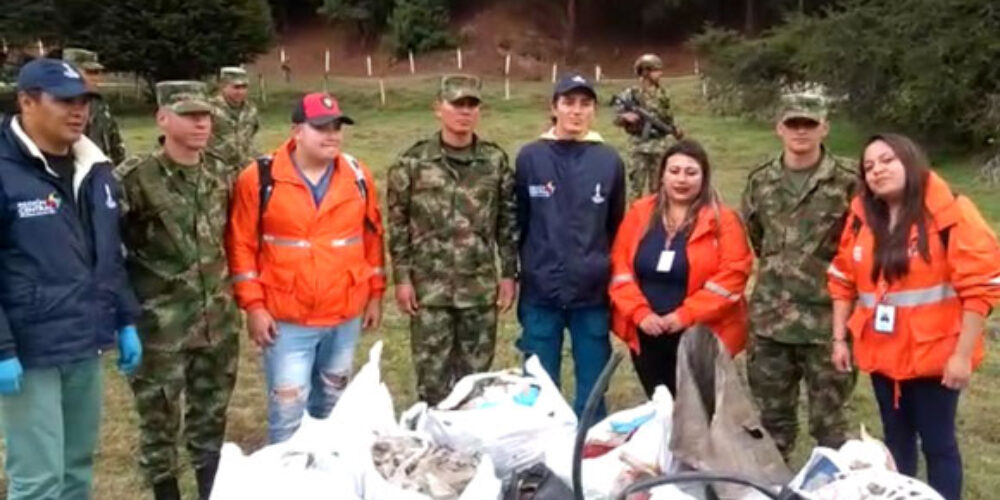 Jornada de Recolección de Basuras en el Embalse Chisacá