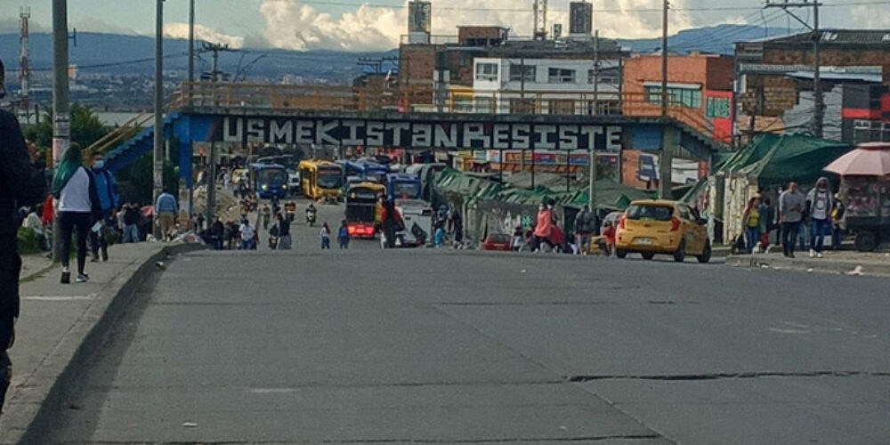 Así transcurrió la jornada de manifestaciones en Usme