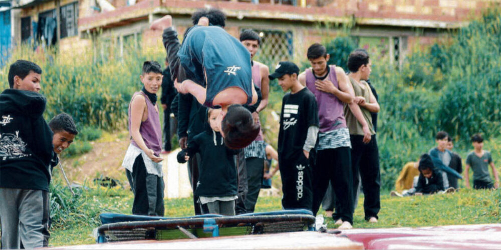 Parkour en los cerros orientales de Usme