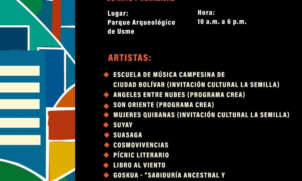 Festival Patrimonios en Ruana 2025 convoca a Usme a una jornada de arte, saberes y ruralidad