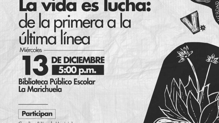 Presentación del libro «La vida es lucha: de la primera a la última línea»