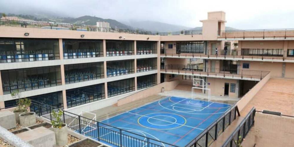 Así quedó el renovado colegio Santa Librada