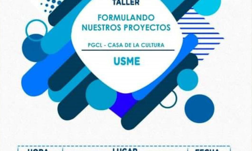 Taller Gratuito Para la Formulación de Proyectos