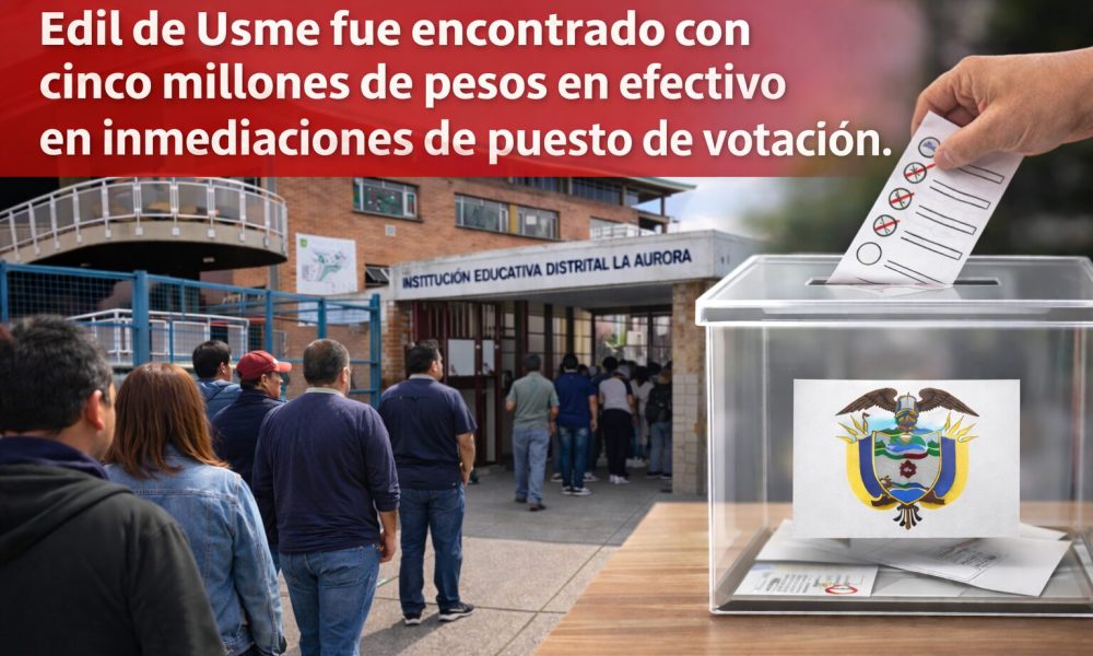 ¿Presunto caso de compra de votos en Usme, Bogotá D.C?