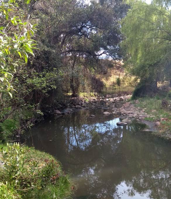 Rio Tunjuelo en el Parque Cantarana, Usme